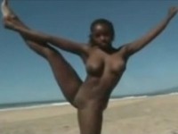 African Vacation Threesome Fuck With 2 Native Girls