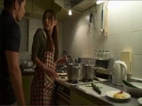 Blackmailed Friends Wife Gets Harassed In Kitchen While Her Hubby Is In Living Room