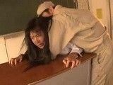Japanese Schoolgirl Gets Brutally Attacked And Fucked In A Classroom Against Her Will By School Janitor