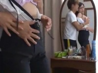 Milf Stepmom Gets Suddenly Swooped and Fucked In Her Bedroom