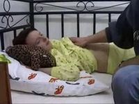 Sleeping Teen Gets Fucked By Her Pervert Step Father