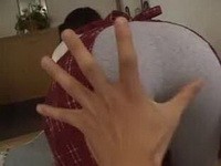 Son Crossed The Line And Grabbed Japanese Moms Ass