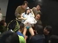 Bad Theater Actress Gets Brutally Gangbanged By Angry Crowd