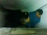 College Teen Gets Busted Giving Head To her Classmate in Toilet
