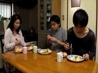 Mature Japanese Mother Loves Both Of Her Sons