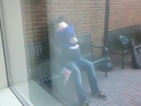 Students Busted Having Humping Dry Sex On a Bench Just Outside Of Their College