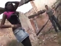 Black Hooker Gets Fucked By White Guys In Ruins